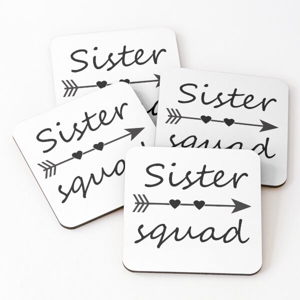 Item preview, sister squad, sister squad sublimation and iron, promoted to big sister designed and sold by suthee navakul.