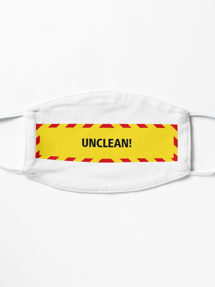 Alternate view of NDVH UNCLEAN! (coronavirus) Mask