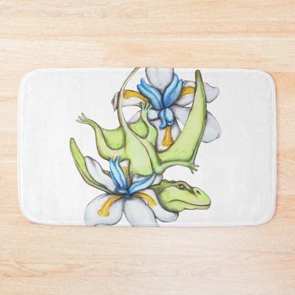 Item preview, D is for Dimorphodon and Dietes Grandflora designed and sold by itsybitsybug.