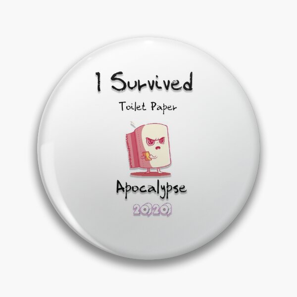 Item preview, I Survived Toilet Paper Roll Apocalypse 2020 | Funny TP Shortage Classic T-Shirt designed and sold by Yagami1.