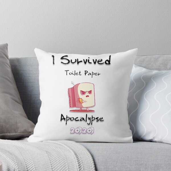 Item preview, I Survived Toilet Paper Roll Apocalypse 2020 | Funny TP Shortage Classic T-Shirt designed and sold by Yagami1.