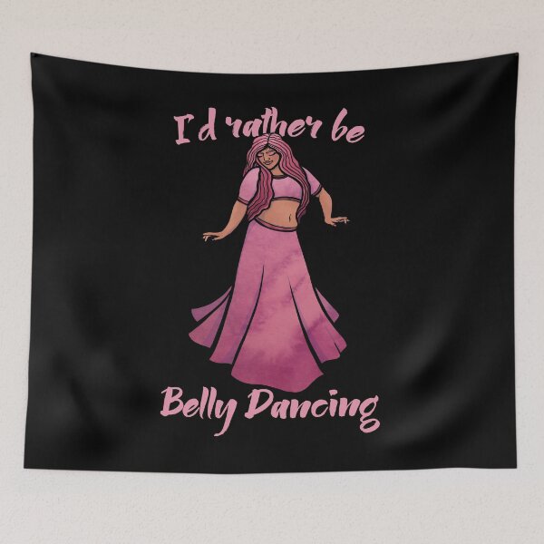 Item preview, I'd rather be belly dancing designed and sold by FrictionMaxxing.