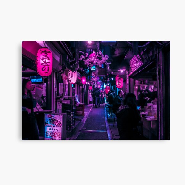 Artikel-Vorschau von Tokyo Alley of Food & Beer, designt und verkauft von Neondreamscapes.