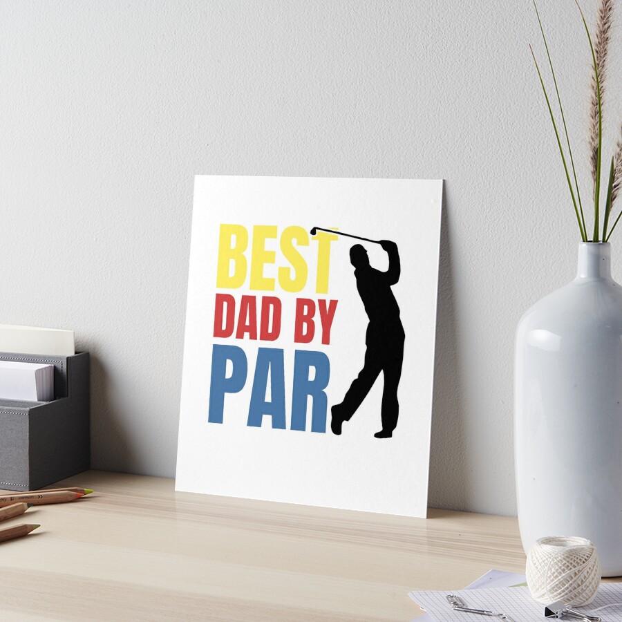 Golf gifts, Father's Golf Accessories, Best Dad by Par, Fun Gifts