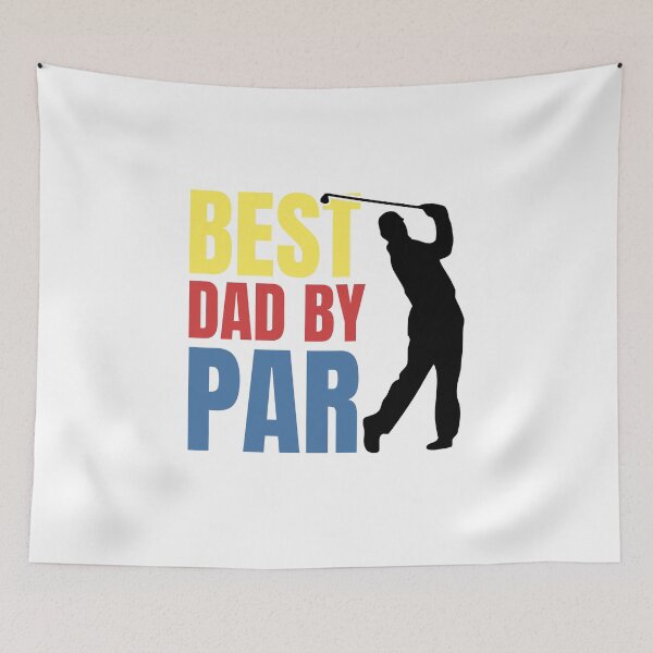 Item preview, Best Dad By Par - Funny Best Dad By Far Golf Fan designed and sold by LucaBearDesigns.