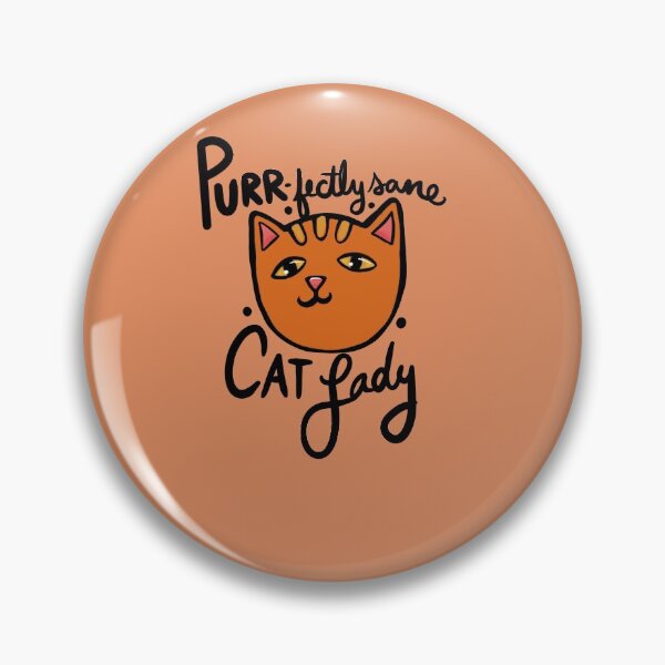 Artikelvorschau, Purrfectly sane cat lady entworfen und verkauft von FrictionMaxxing.