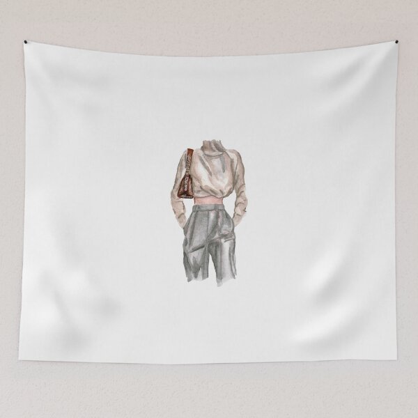 Item preview, Fashion illustration, stylish clothes   designed and sold by xeniialunina.