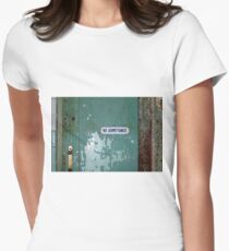 No Admittance Women's Fitted T-Shirt