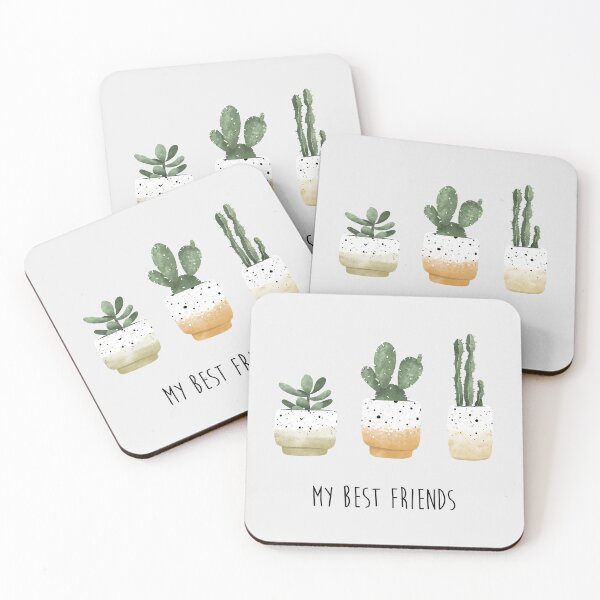 Item preview, Сute cacti and succulents designed and sold by Teplomoihdnei.