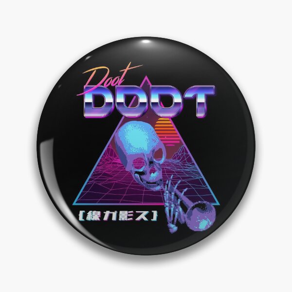 Item preview, DOOT DOOT  Outrun Vaporwave Synthwave Streetwear designed and sold by ROBO MEGA.