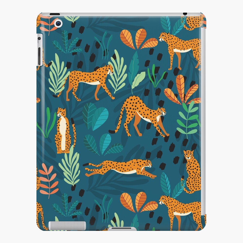 Cheetah pattern 001 iPad Case & Skin