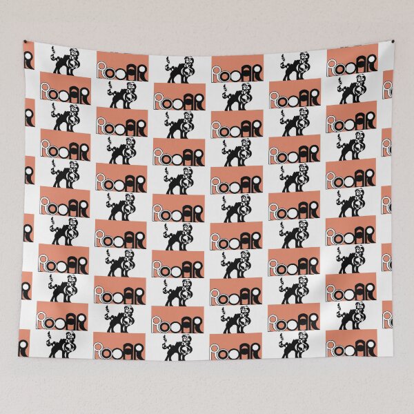 Item preview, Rooar Pink lettering art (Feline in center) V6 - within a box having a feline on top, decorated in pink. designed and sold by BDLVandFriends.