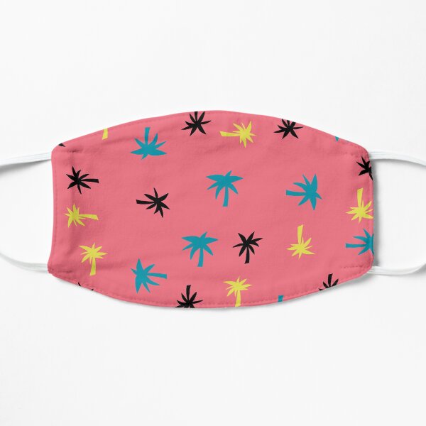 Palms on Pink Mask