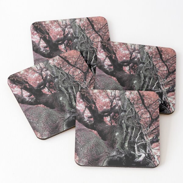 Item preview, Ink Effect Red Tree designed and sold by WildandDivine.