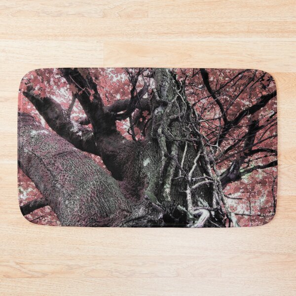 Item preview, Ink Effect Red Tree designed and sold by WildandDivine.
