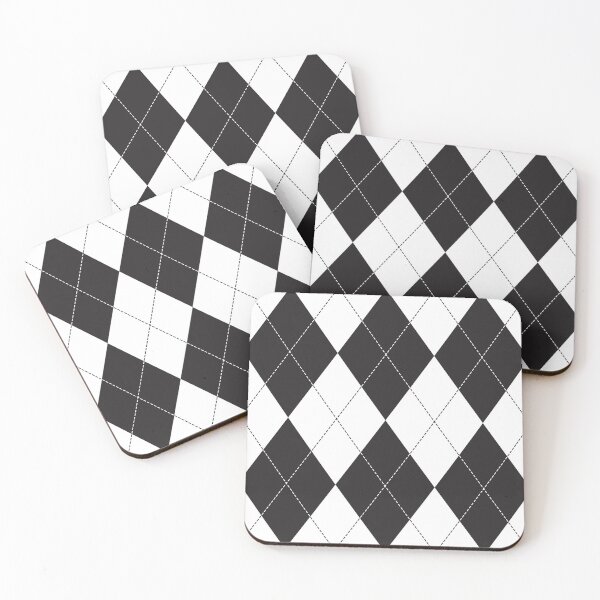 Item preview, Argyle in Black and White designed and sold by Fahad  A K.