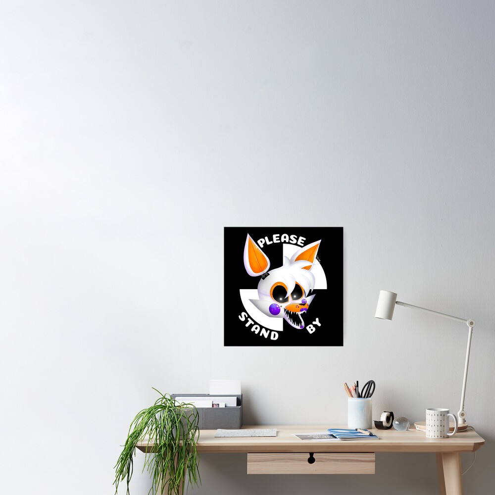 please standby] Fnaf lolbit Poster for Sale by AMIWALLART