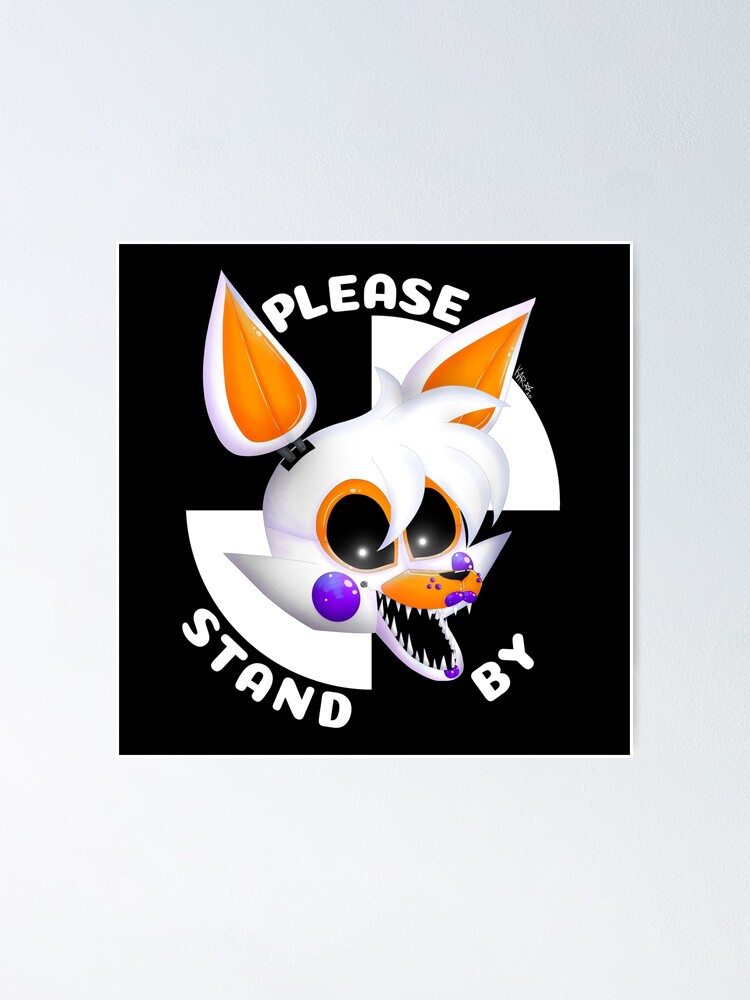 LOLBIT - Please Stand By - Five Nights At Freddys - Sticker