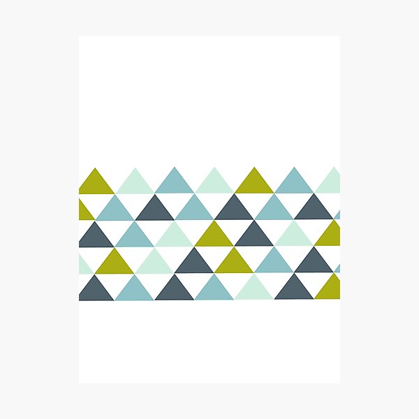 Item preview, Triangle rows designed and sold by Jan Weiss.