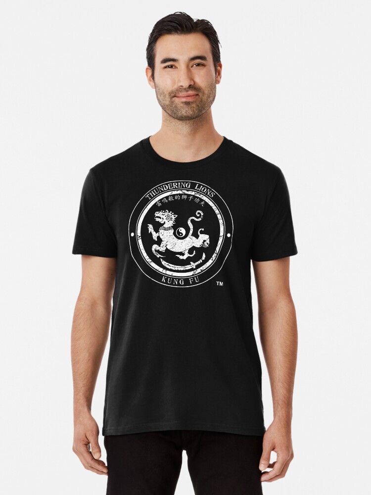 Thumbnail 1 of 6, Premium T-Shirt, Thundering Lions Kung Fu School Logo designed and sold by RodneyStyle.