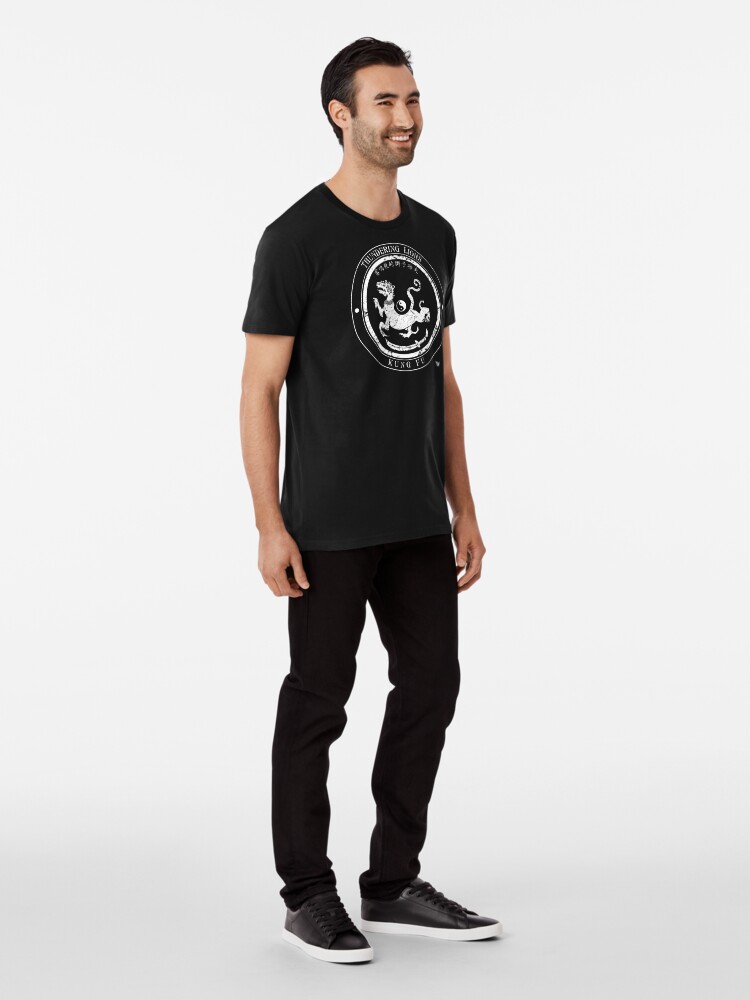 Thumbnail 3 of 6, Premium T-Shirt, Thundering Lions Kung Fu School Logo designed and sold by RodneyStyle.