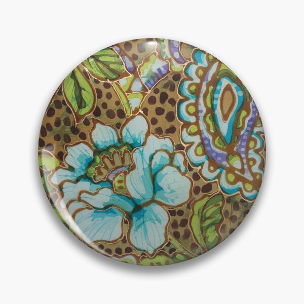 Item preview, Batik Paisley With Leopard Skin  designed and sold by Leslie Rogers Todder.