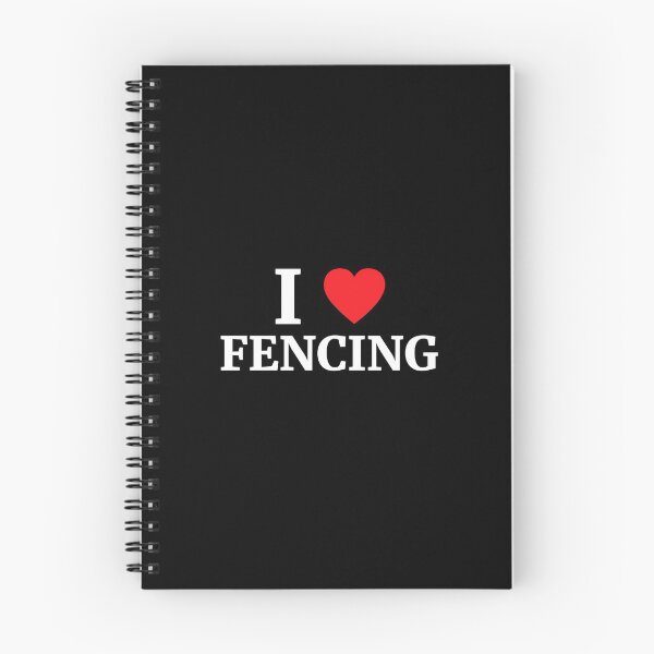 Item preview, I Love Fencing Heart  designed and sold by Vanover Designs.