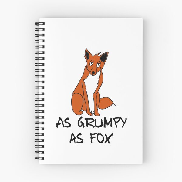 Item preview, As grumpy as fox designed and sold by Gav-lart.