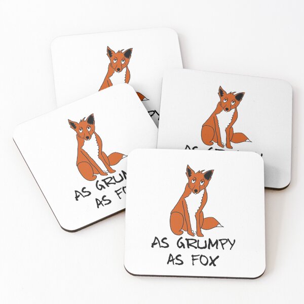 Item preview, As grumpy as fox designed and sold by Gav-lart.