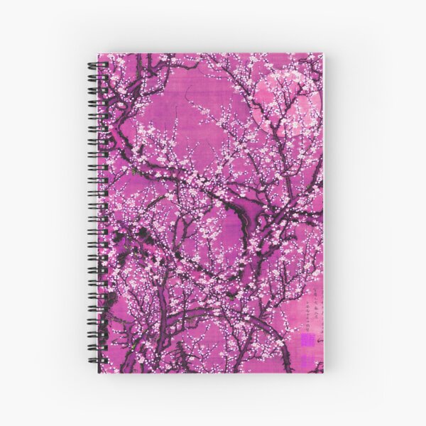 Item preview, FLOWERING  CHERRY TREE SPRING BLOOMS Pink Purple White Japanese Floral designed and sold by BulganLumini.