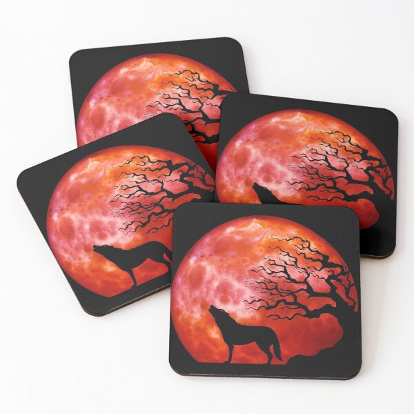 Item preview, wolf and night  designed and sold by Eldad Alemu.
