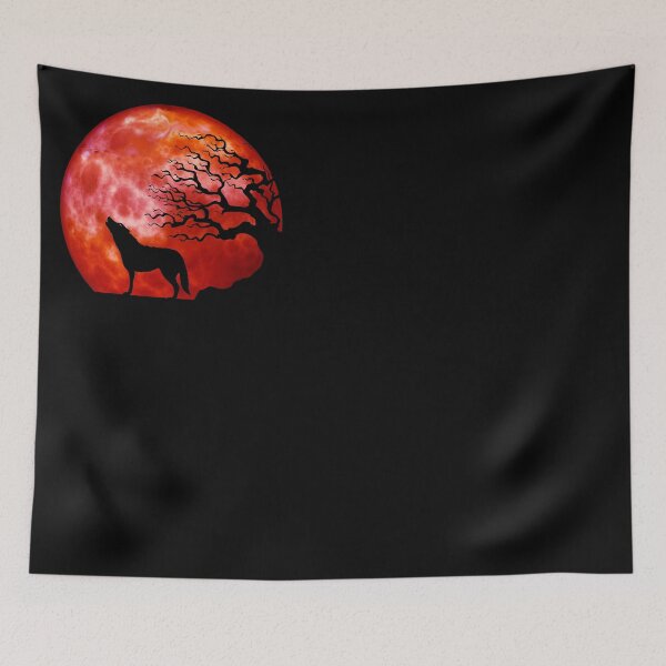 Item preview, wolf and night  designed and sold by Eldad Alemu.