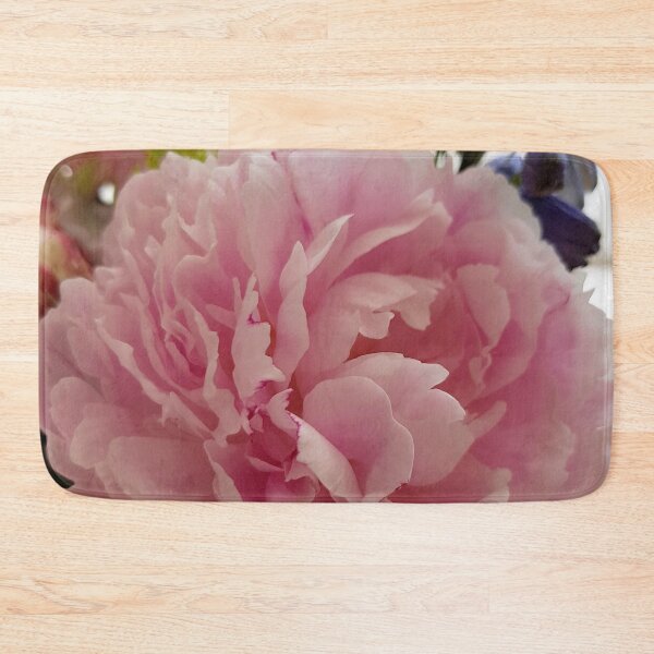 Item preview, Floral Fun - Peony in pink 8 with blue and green designed and sold by ellenhenry.