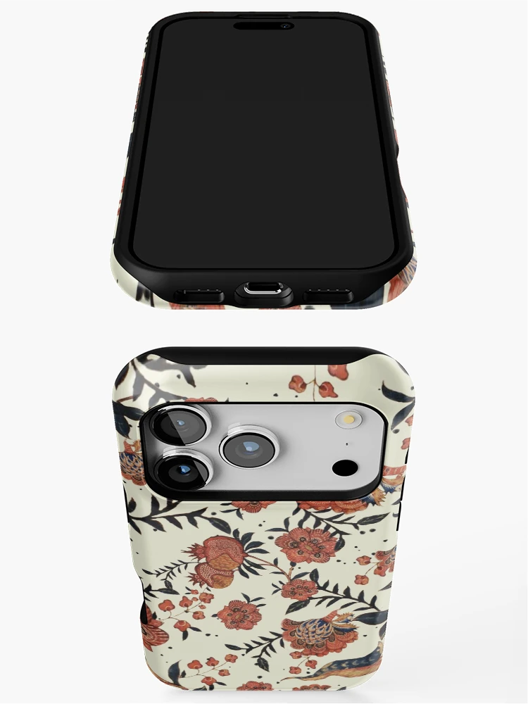 Thumbnail 3 of 4, iPhone Case, palampore print designed and sold by Rococodesigns.