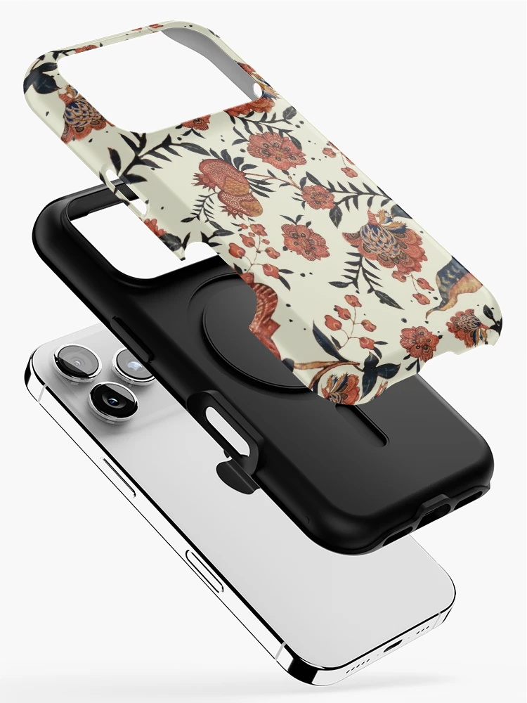 Thumbnail 2 of 4, iPhone Case, palampore print designed and sold by Rococodesigns.