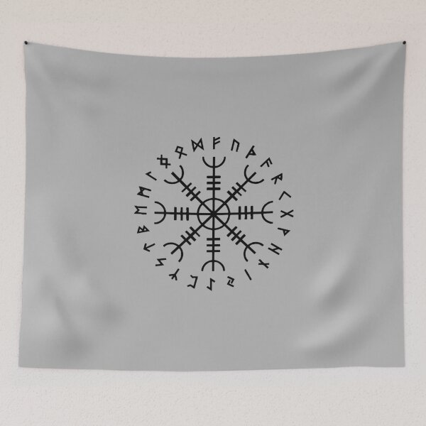 Item preview, Aegishjalmur Viking protection symbol  designed and sold by Lucky-Devil.