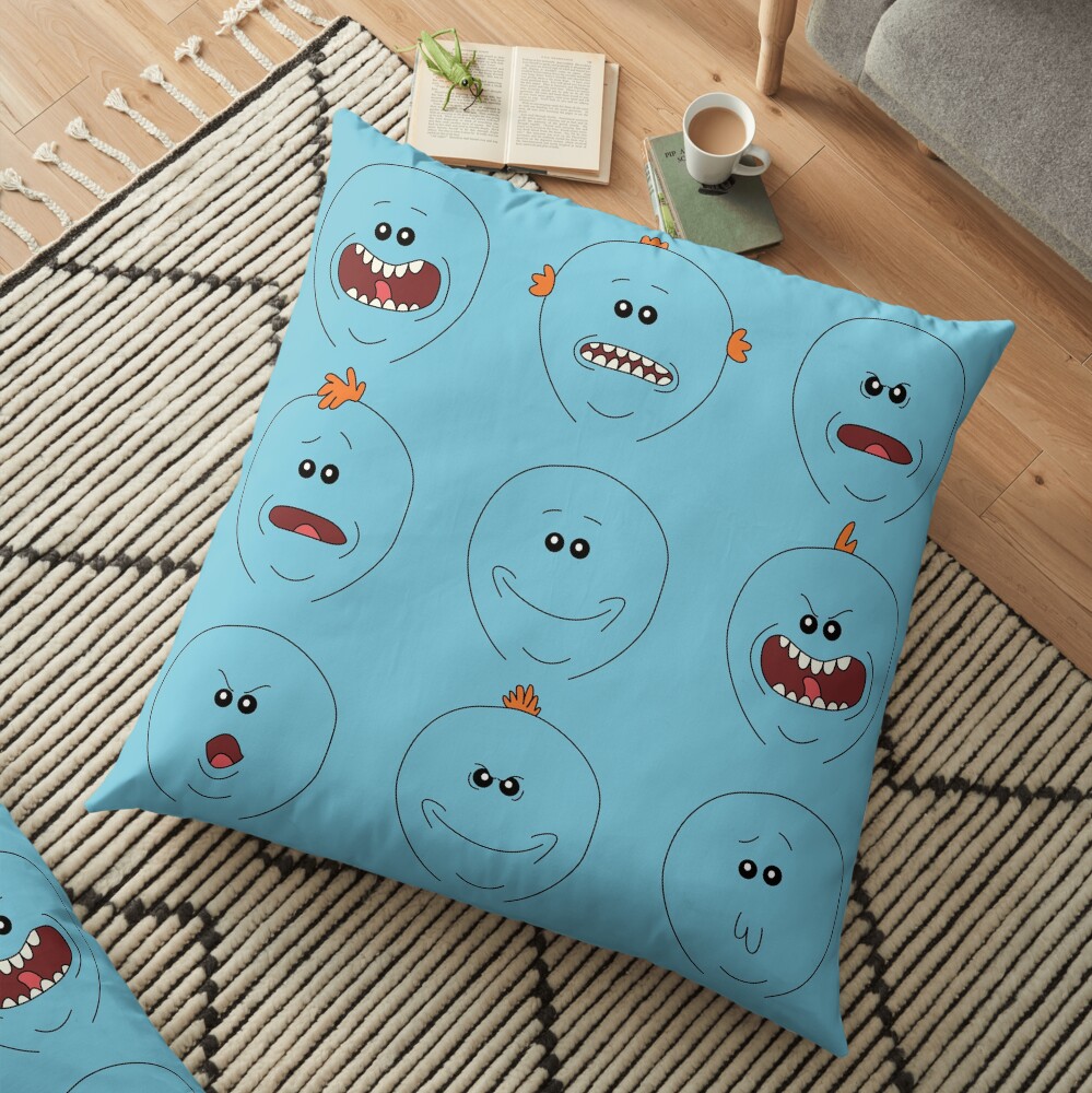 rickandmortyrbppsubmission Floor Pillow