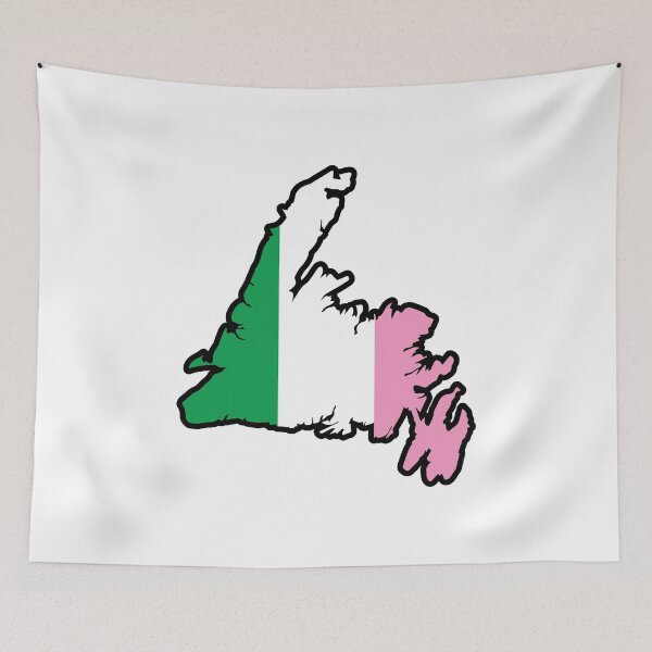 Item preview, Republic of Newfoundland Island Map || Newfoundland Clothing designed and sold by SaltWaterOre.
