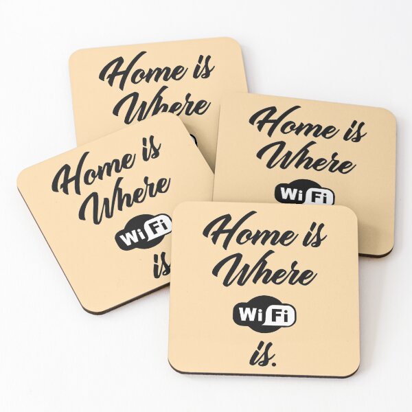 Artikelvorschau, Zuhause ist, wo WiFi ist entworfen und verkauft von Cheesy06.