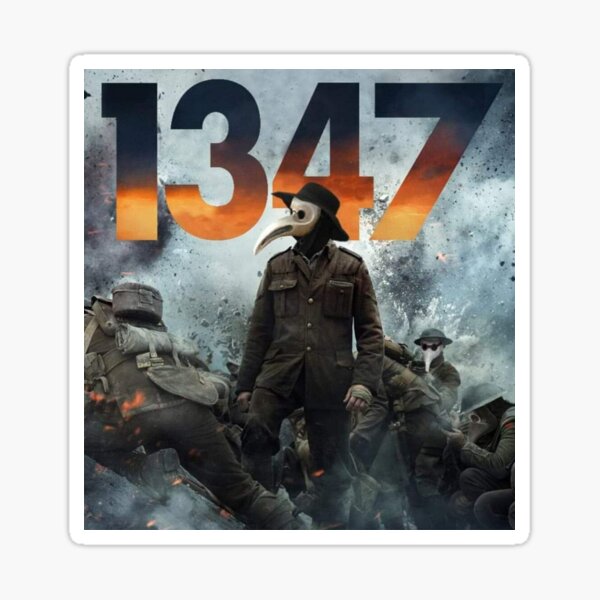 1347 Plague Doctor Sticker
