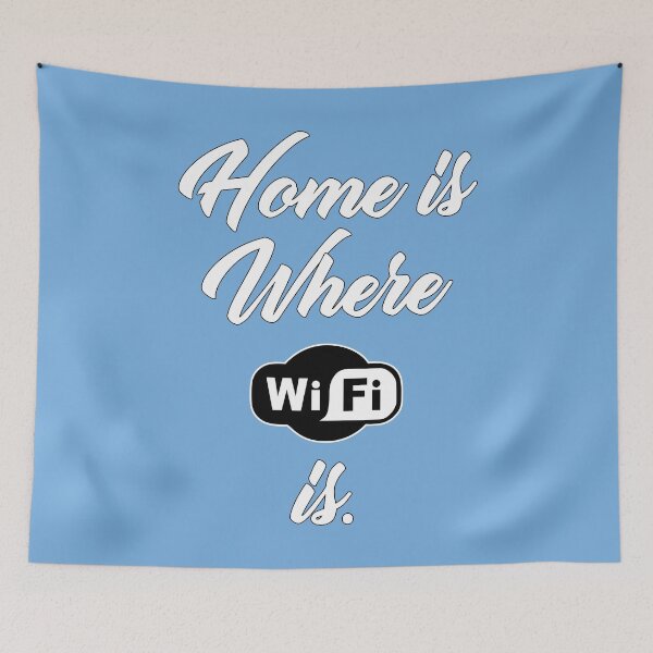 Aperçu de l'œuvre Home is where wifi is 2 créée et vendue par Cheesy06.