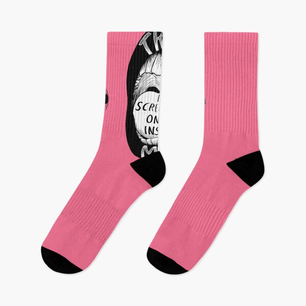 Item preview, Trust me. I'm screaming on the inside. Pink style. designed and sold by SUZE Gil.