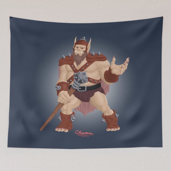 Item preview, The Kindly Magical Troll King by Kevenn T. Smith designed and sold by KevennTSmith.