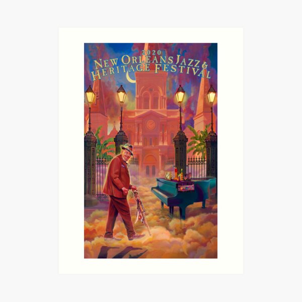 New Orleans Jazz 2020 Art Print