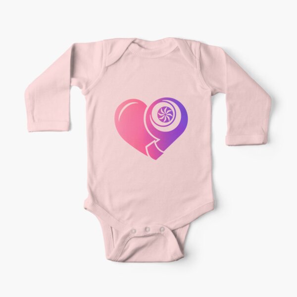 Turbo Love Heart (rose) | Cadeau pour les amateurs de tuning, de voiture et de turbocompresseur Body manches longues