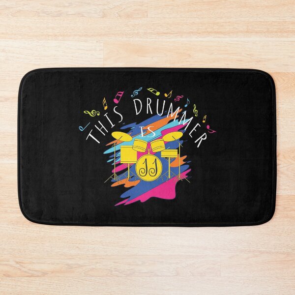 Item preview, This Drummer Is 11 Years Old Drumming 11th Birthday Party graphic designed and sold by Grabitees.
