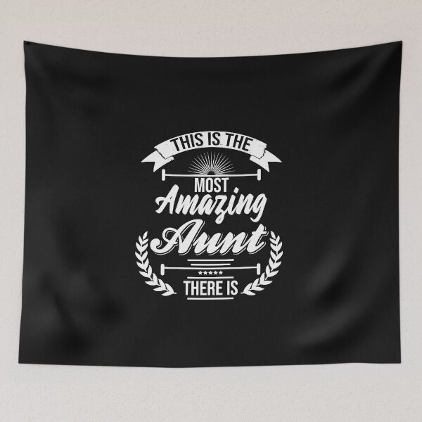 Item preview, The most amazing aunt there is designed and sold by Cutebutfunny.