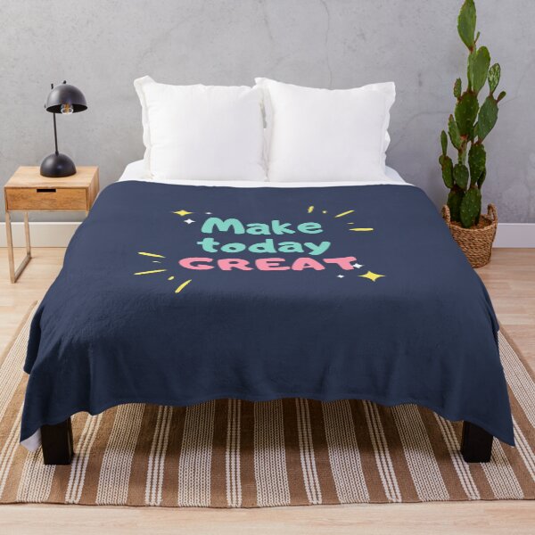 Item preview, make today great blue and pink motivation designed and sold by javes93.