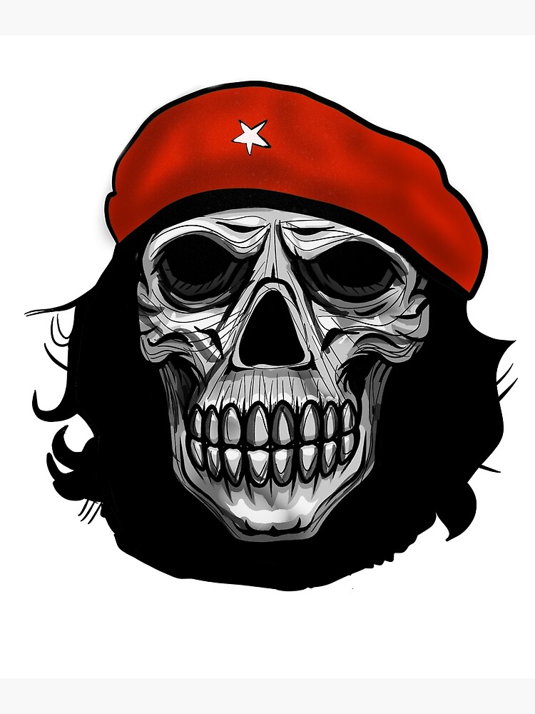  Ernesto Che Guevara Clown Face Premium T-Shirt : Clothing,  Shoes & Jewelry
