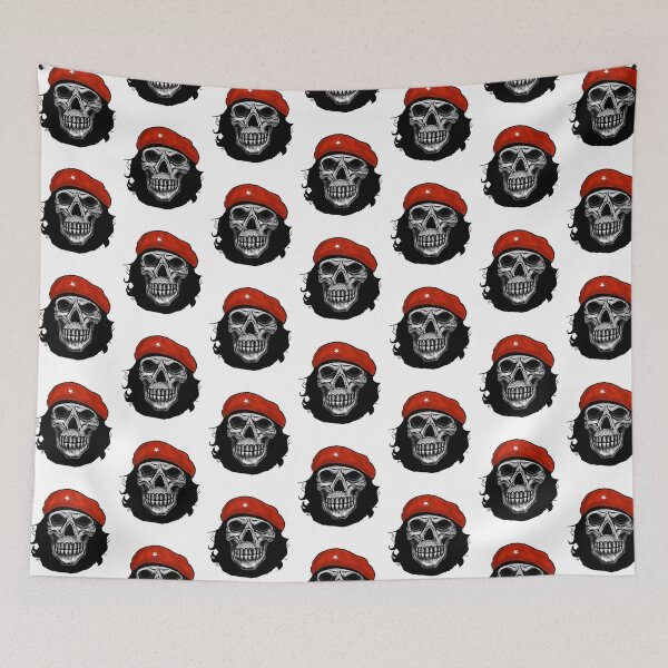 Item preview, Ernesto Che Guevara Skull designed and sold by Rustic Valley Studio.